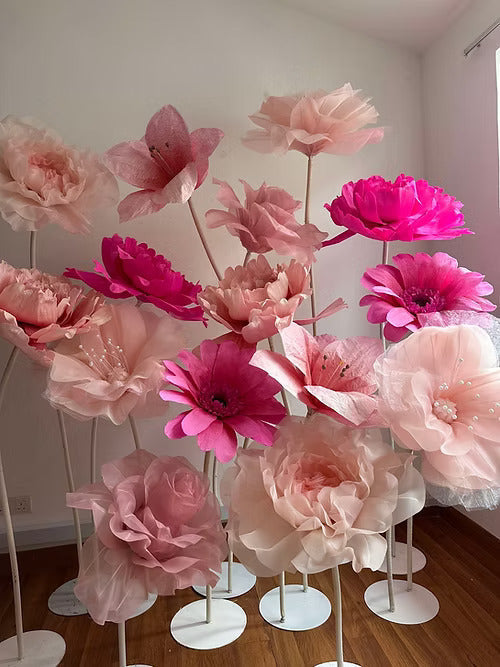 Superroze tuin (15 bloemen)